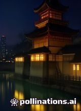 国产悬疑剧封面，夜景都市背景下主角侧脸，氛围感强烈